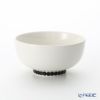 マリメッコ（marimekko） Rasymatto ラシィマット／使い込まれたラグ 18AW ボウル ホワイト×ブラック 300ml