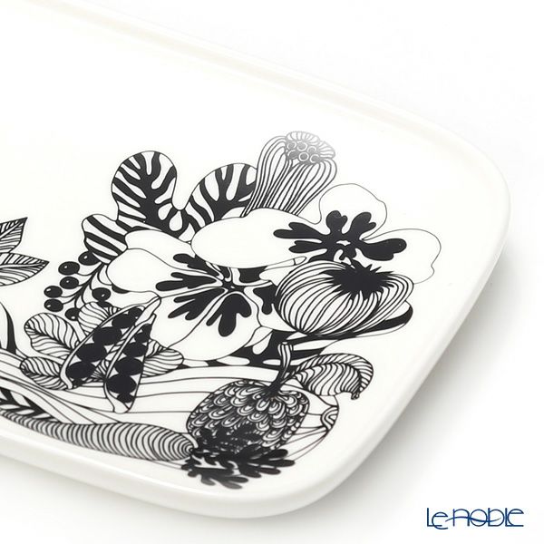 マリメッコ（marimekko） Siirtolapuutarha シイルトラプータルハ／市民菜園 プレート 12.2×24.4cm 069676-190／19SS