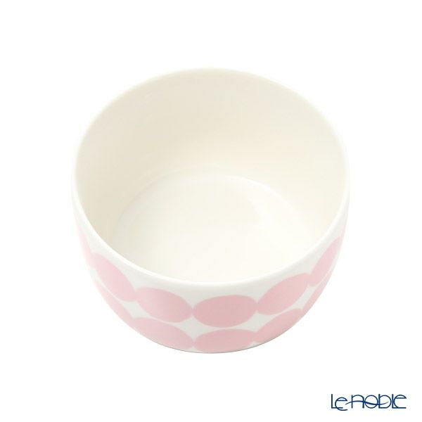 マリメッコ（marimekko） Siirtolapuutarha シイルトラプータルハ／市民菜園 ボウル 250ml ホワイト×ピンク 067266-103