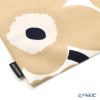 マリメッコ（marimekko） Unikko ウニッコ ファブリックバッグ 43cm ホワイト×ベージュ×ダークブルー コットン 069915-185／20SS