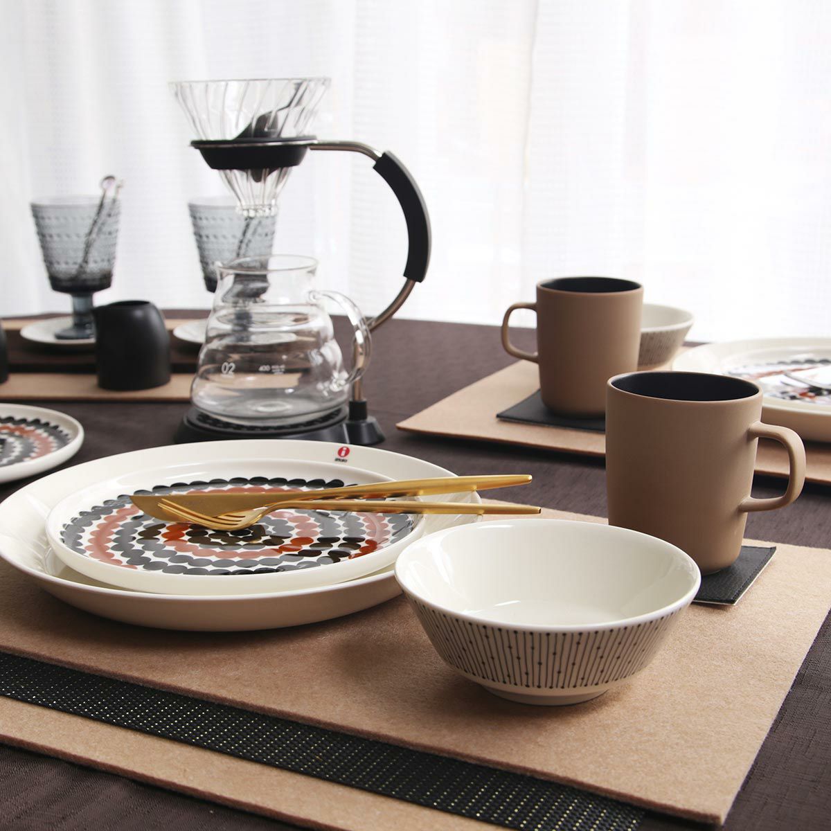 マリメッコ（marimekko） Oiva オイヴァ ブラウン マグカップ 250ml 070212-890／20SS