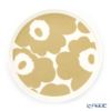 マリメッコ（marimekko） Unikko ウニッコ プレート 20cm ホワイト×ベージュ 070399-180／20SS