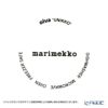 マリメッコ（marimekko） Unikko ウニッコ プレート 20cm ホワイト×ベージュ 070399-180／20SS