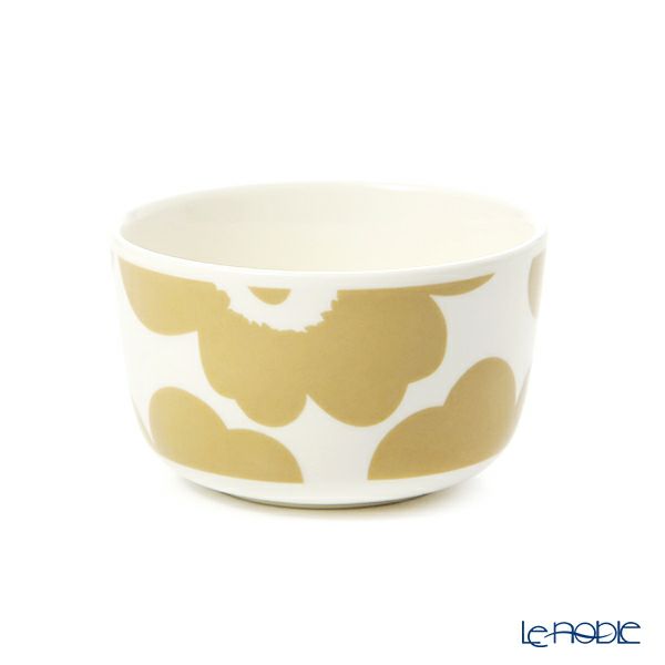 マリメッコ（marimekko） Unikko ウニッコ ボウル 250ml ホワイト×ベージュ 070400-180／20SS