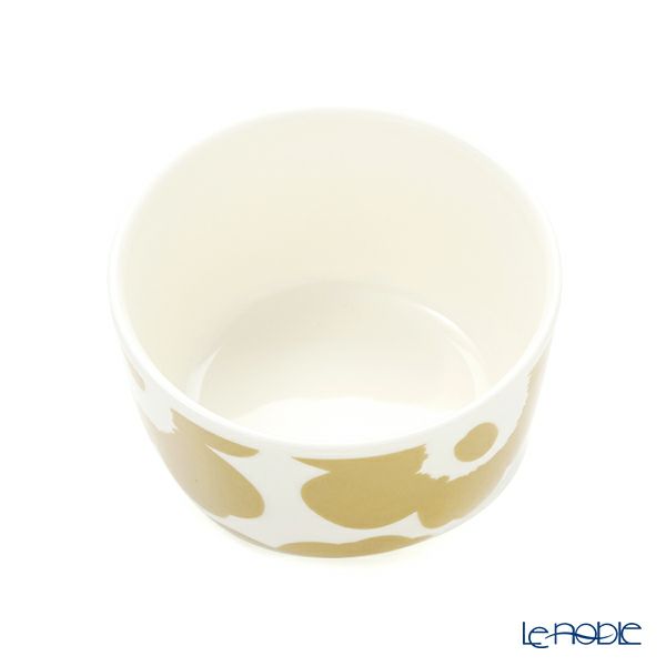 マリメッコ（marimekko） Unikko ウニッコ ボウル 250ml ホワイト×ベージュ 070400-180／20SS
