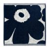 マリメッコ（marimekko） Unikko ウニッコ ミニタオル コットン×ダークブルー 30×30cm コットン 070528-851