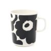 マリメッコ（marimekko） Unikko ウニッコ マグカップ 250ml（ホワイト×ブラック） 070741-190／21SS