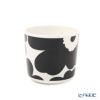 マリメッコ（marimekko） Unikko ウニッコ コーヒーカップセット （ハンドルなし） ホワイト×ブラック 070637-190／21SS