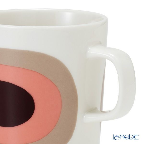 マリメッコ（marimekko） Harka ＆ Melooni ハルカ＆メローニ マグカップセット 250ml ダークワイン×パウダー 071828-133／22AW