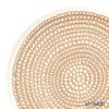 マリメッコ（marimekko） Siirtolapuutarha シイルトラプータルハ／市民菜園 プレート 20cm ホワイト×ベージュ 071872-180／22AW