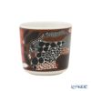 マリメッコ（marimekko） Rusakko ルサッコ／茶色のウサギ コーヒーカップセット（ハンドルなし） ブラウン×レッド 072027-186／22AW