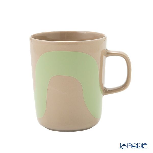 マリメッコ（marimekko）Seireeni セイレーニ／サイレン マグカップセット 250ml ブラック×グリーン 072253-856／23SS
