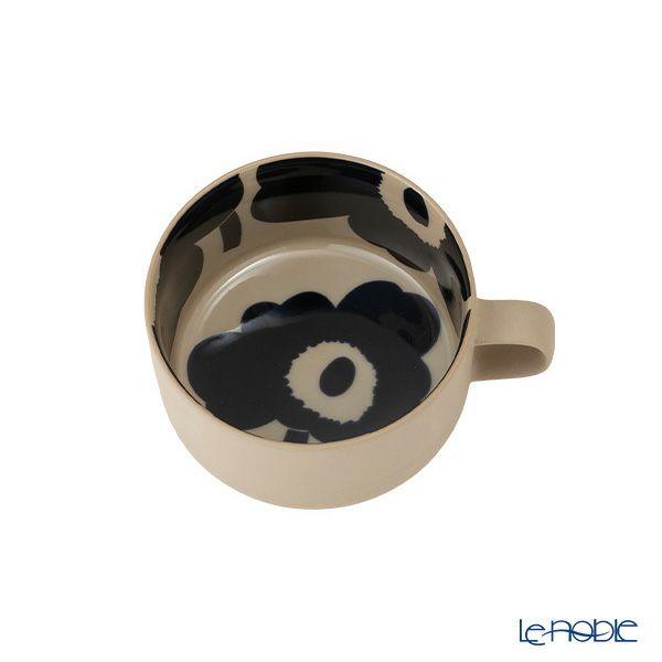 マリメッコ（marimekko） Unikko ウニッコ ティーカップ 250ml テラ×ダークブルー 072254-850／23SS