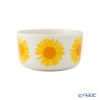 マリメッコ（marimekko） Auringonkukka アウリンゴンクッカ／ひまわり ボウル 500ml ホワイト×イエロー×オレンジ 072290-122／23SS
