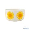 マリメッコ（marimekko） Auringonkukka アウリンゴンクッカ／ひまわり ボウル 500ml ホワイト×イエロー×オレンジ 072290-122／23SS
