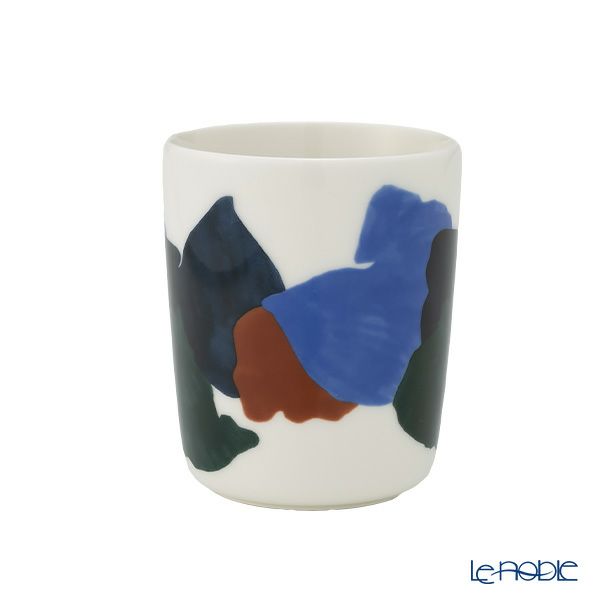 マリメッコ（marimekko） Pyykki ピュッキ／洗濯 マグカップ 250ml ホワイト×ライトブルー×グリーン 072265-156／23SS