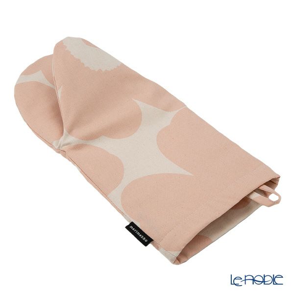 マリメッコ（marimekko） Pieni Unikko ピエニ ウニッコ ミトン 31cm ピーチ×ホワイト 072562-122／23AW