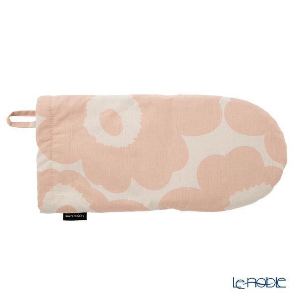 マリメッコ（marimekko） Pieni Unikko ピエニ ウニッコ ミトン 31cm ピーチ×ホワイト 072562-122／23AW