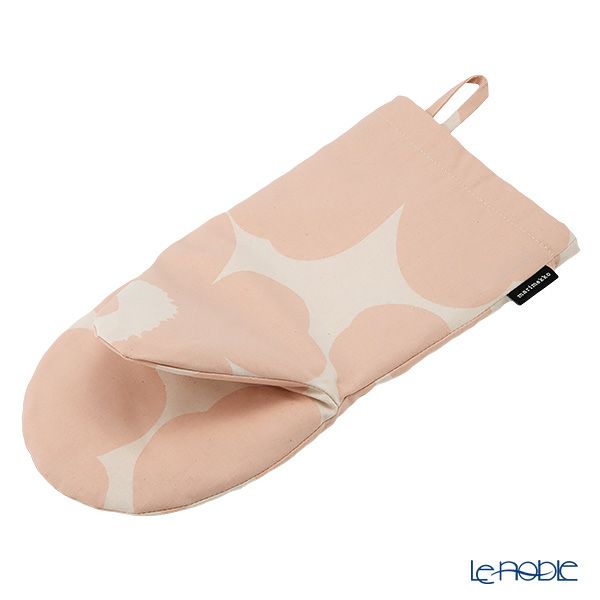 マリメッコ（marimekko） Pieni Unikko ピエニ ウニッコ ミトン 31cm ピーチ×ホワイト 072562-122／23AW