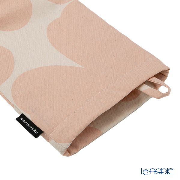 マリメッコ（marimekko） Pieni Unikko ピエニ ウニッコ ミトン 31cm ピーチ×ホワイト 072562-122／23AW