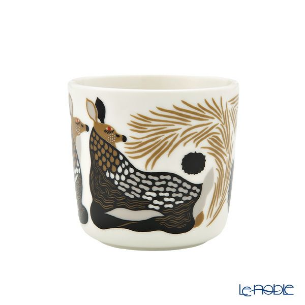 マリメッコ（marimekko） Peura ペウラ／鹿 コーヒーカップセット（ハンドルなし） 072839-193／23AW