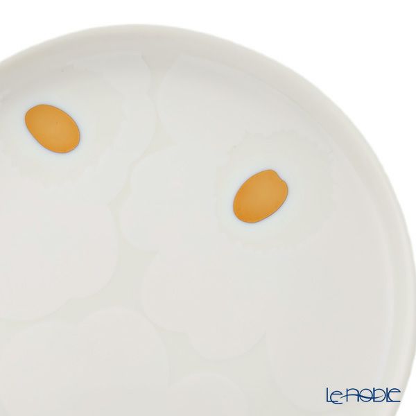 マリメッコ（marimekko） Unikko ウニッコ プレート 13.5cm ホワイト×ゴールド 072868-120／23AW