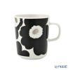マリメッコ（marimekko） Unikko ウニッコ マグカップ 250ml ブラック×シルバー 072779-199／23AW