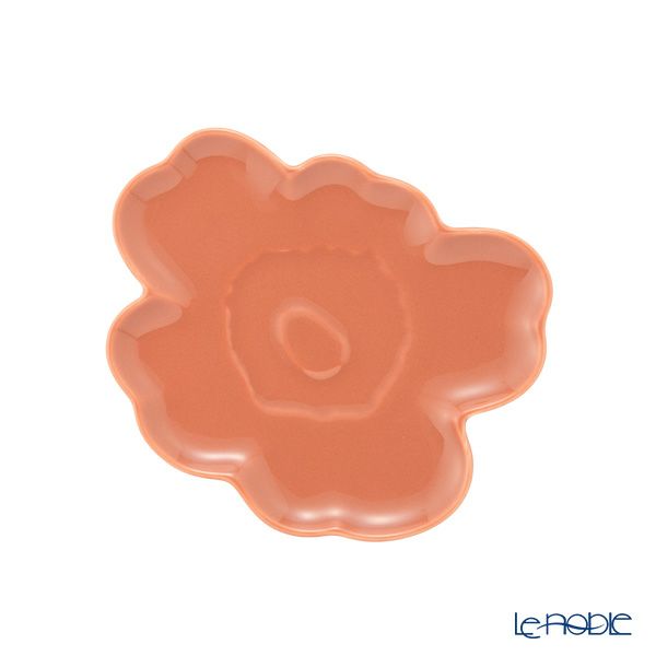 マリメッコ（marimekko）Unikko ウニッコ／けしの花 60thアニバーサリーコレクション プレートセット ライトテラ×イエロー 13.5cm 073181-128／24SS