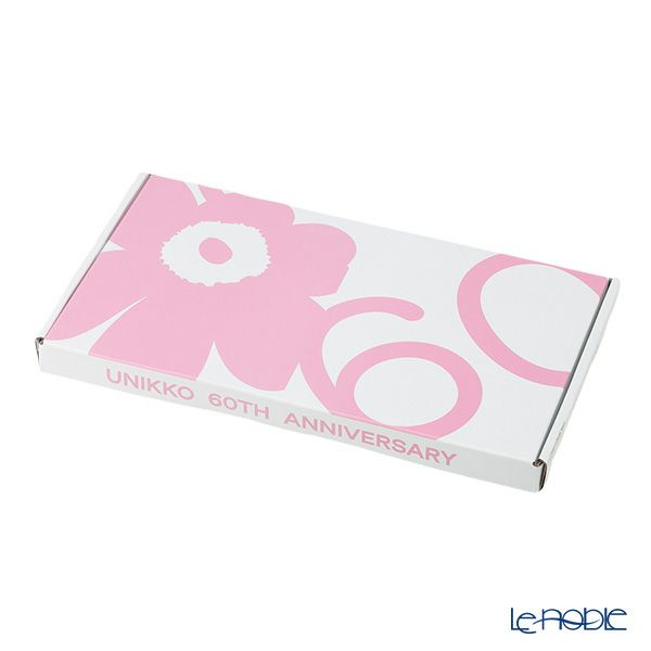 マリメッコ（marimekko）Unikko ウニッコ／けしの花 60thアニバーサリーコレクション プレートセット ライトテラ×イエロー 13.5cm 073181-128／24SS