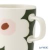 マリメッコ（marimekko） Unikko ウニッコ／けしの花 マグカップ 250ml ホワイト×ダークグリーン 073853-163／25SS