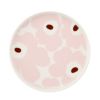 マリメッコ（marimekko） Unikko ウニッコ／けしの花 プレート 20cm ホワイト×ピンク 073954-138／25SS