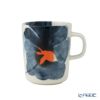 マリメッコ（marimekko） Valssi ヴァルシ／ワルツ マグカップ 250ml ホワイト×ブルー×オレンジ 073927-152／25SS