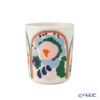 マリメッコ（marimekko） Karuselli カルセッリ／メリーゴーラウンド マグカップ 250ml ホワイト×オレンジ×ブルー 074362-152／25SS