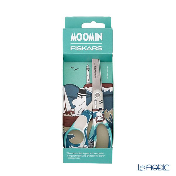 フィスカース（FISKARS） ムーミン コレクション 大人用はさみ（右手用） ムーミンパパ（ボート漕ぎ）