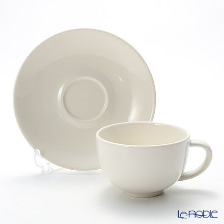 アラビア（ARABIA） 24h ホワイト ティーカップ＆ソーサー 260ml