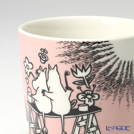 アラビア（ARABIA） ムーミン ピンク（LOVE） 1996 マグ 300ml