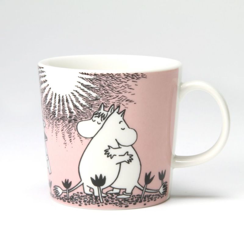 アラビア（ARABIA） ムーミン ピンク（LOVE） 1996 マグ 300ml