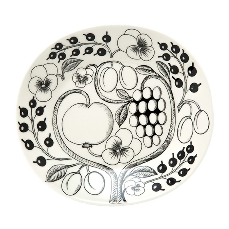 アラビア(ARABIA) パラティッシ ブラック オーバルプレート 25cm アラビア(ARABIA) パラティッシ ブラック オーバルプレート 25cm