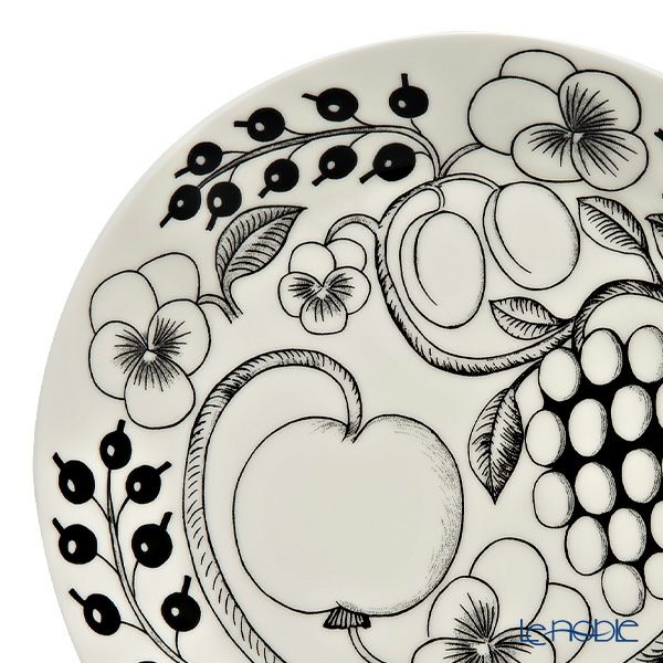 アラビア（ARABIA） パラティッシ ブラック プレート 21cm