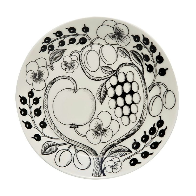 アラビア（ARABIA） パラティッシ ブラック プレート 21cm