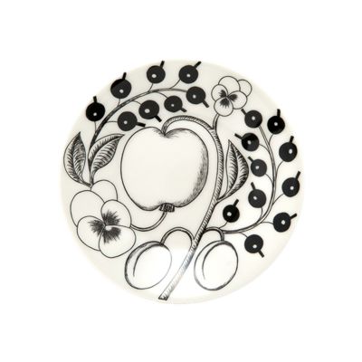 アラビア ブラック パラティッシ 25㎝ オーバル プレート 2枚 新品