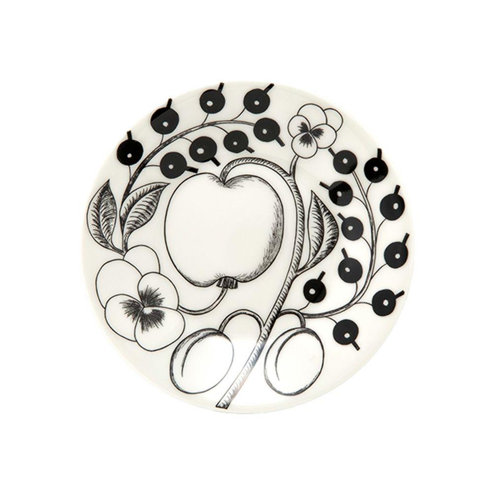 アラビア（ARABIA） パラティッシ ブラック プレート 14cm