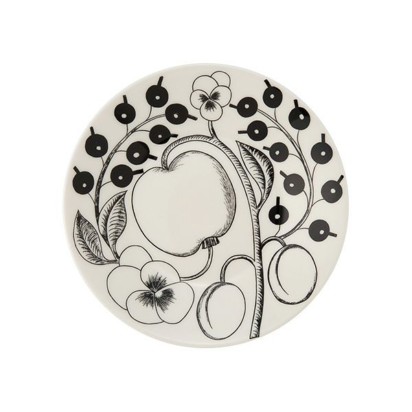 アラビア（ARABIA） パラティッシ ブラック プレート 16.5cm