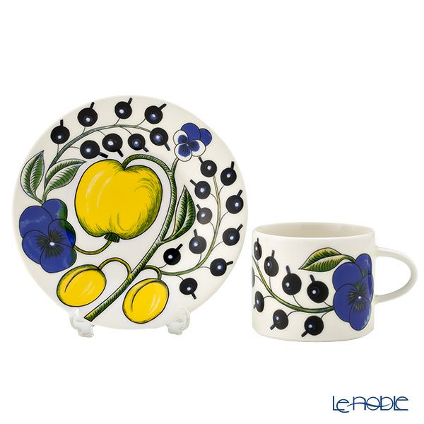 アラビア（ARABIA） パラティッシ イエロー コーヒーカップ＆ソーサー 180ml