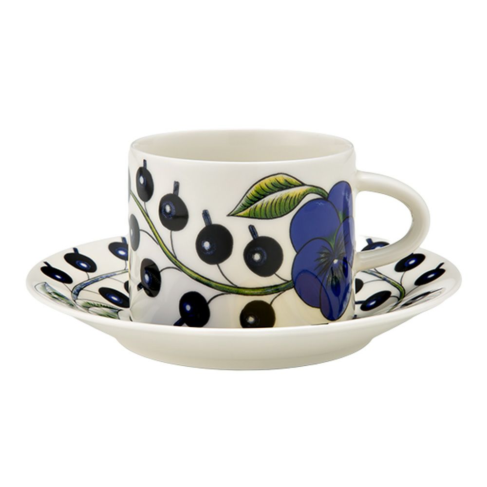 アラビア（ARABIA） パラティッシ イエロー ティーカップ＆ソーサー 280ml