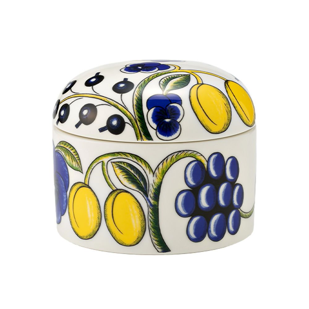 アラビア（ARABIA） パラティッシ イエロー 蓋付ジャー 430ml