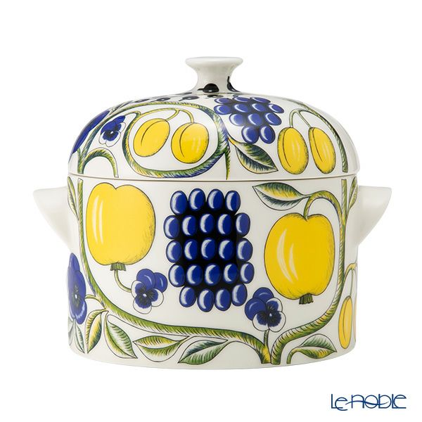 アラビア（ARABIA） パラティッシ イエロー チューリン（ふた付） 2.8L