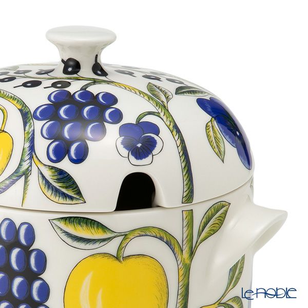 アラビア（ARABIA） パラティッシ イエロー チューリン（ふた付） 2.8L