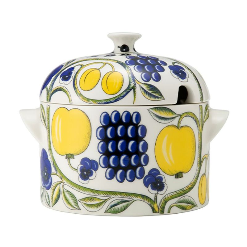 アラビア（ARABIA） パラティッシ イエロー チューリン（ふた付） 2.8L