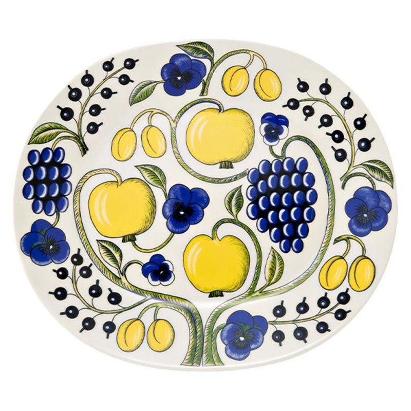 アラビア（ARABIA） パラティッシ イエロー オーバルプレート 36cm